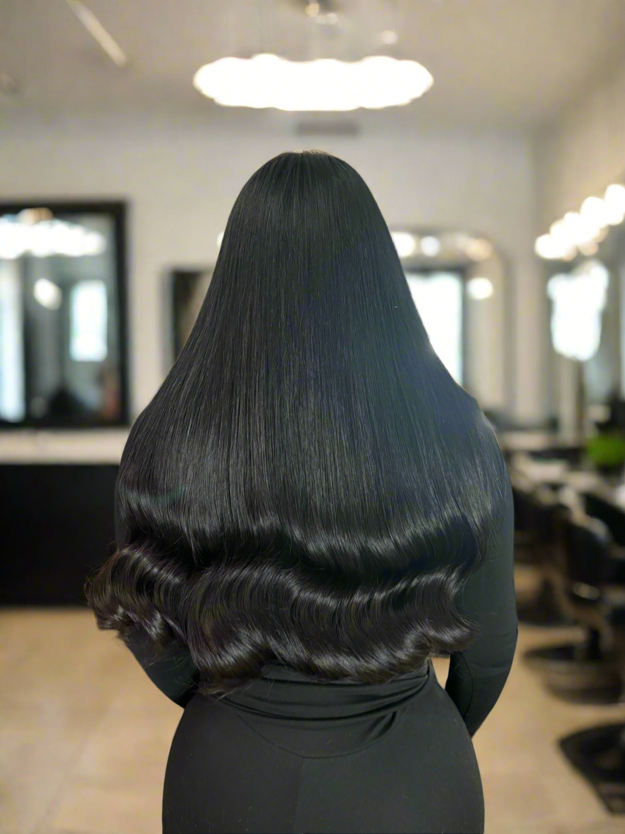 22in Hair Extensions itip Jet Black or Natural black