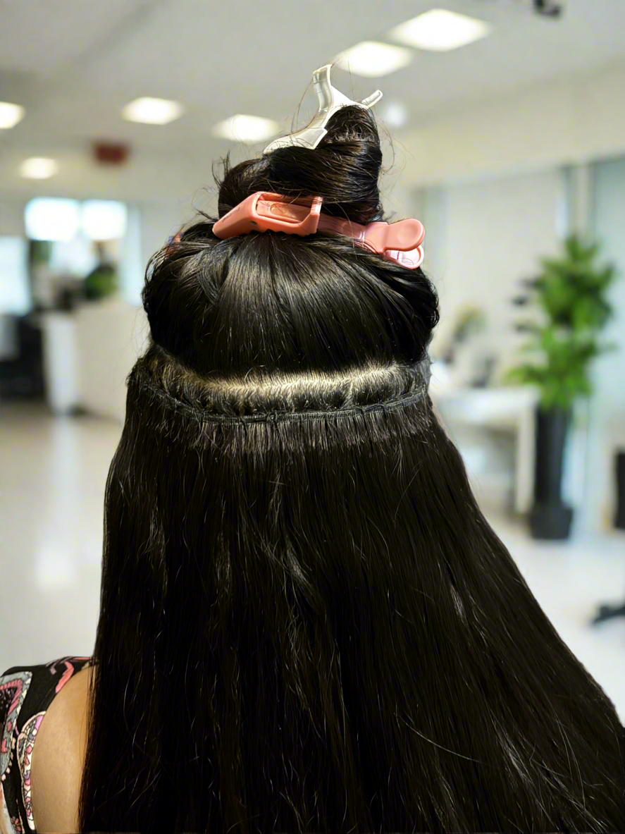 200 GRAMS Hair extensions lift sew in weft