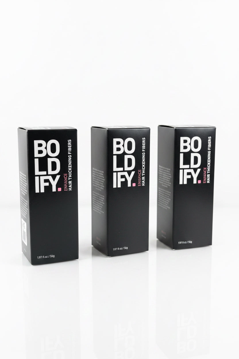 Bodify hair fibers black